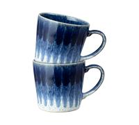 Studio Blue Accent Mugs - Set Of 2 -