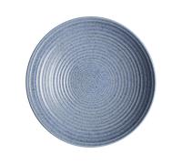 Denby Studio Blue Flint Large Ridged Bowl