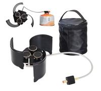 Studio Camp, Portable Stove,Folding Field Stove | Windproof Camping Equipment, Multifunctional Outdoor Supplies for Travel Survival Picnic BBQ