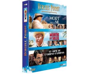 STUDIO CANAL Coffret Hercule Poirot - Le crime de l'Orient Express + Mort sur le Nil + Meurtre au soleil