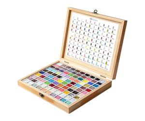 Studio Color Library - Salon Studio Gel, Nail Travel Palette, Wedding Manicure Kit, DIY Art Palette, | Compact Multi Grid Acrylic Tray Keeps Hundred Portion Shades Organized