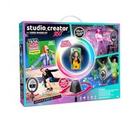 Studio Creator 360 Motion Tracking Ring Light Kit - Tripod, XL Green Screen & Phone Holder | TikTok, YouTube & Instagram Video Set for Teens