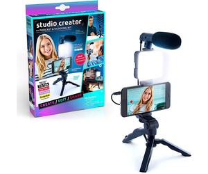 Studio Creator Canal Toys Podcast & Vlogging Kit for Kids - Foldable tripod - 3