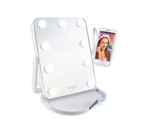 Studio Creator Hollywood Mirror - Large Vanity Mirror with 3 Light Modes, Touch Brightness Control & 360° Phone Holder - Perfect for GRWM, Selfies, Makeup and Beauty Tutorials
