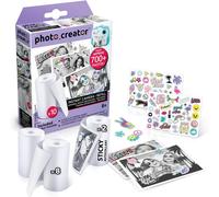 Studio Creator Instant Camera Refill 10 Pack with Stickers, 700+ Prints, White
