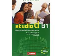 Studio d in Teilbanden: Kurs- und Ubungsbuch B1 mit Lerner-CD (Einheit 6-10): Kurs- und Übungsbuch mit Lerner-CD. Hörtexte der Übungen. Europäischer Referenzrahmen: B1