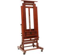 Studio Easel for Display, Adjustable Flat Position for Watercolors and Posters, Ideal for Artists and Crafts