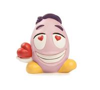 Studio Egan ov17 ovoticon, Model Love Figurine, Ceramic, Pink, 7 x 7 x 9 cm