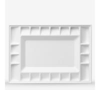 Studio Essentials : Airtight Plastic Palette : 25x35cm : 20 Wells