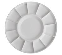 Studio Essentials : Circular Plastic Palette : 12in Diameter (Apx.30cm) : 13 Well