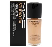 MAC Cosmetics Studio Fix Fluid SPF 15 24HR Matte Foundation + Oil Control mattifying foundation SPF 15 shade NC35 30 ml