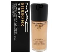 Studio Fix Fluid SPF 15 24Hr Matte Foundation Plus Oil Control - NC40 by MAC for Women - 1 oz Foundation
