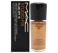 Studio Fix Fluid SPF 15 24Hr Matte Foundation Plus Oil Control -NC45 by MAC for Women - 1 oz Foundation