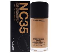 MAC Studio Fix Fluid SPF 15 Foundation (Various Shades) - NC35
