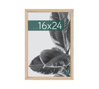 Studio Gallery 16x24 Picture Frame Natural Woodgrain Photo Frame for Photos