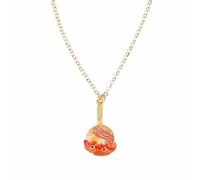 Studio Ghibli Howl’s Moving Castle Necklace - Bacon & Eggs Breakfast Scene | Palnart Poc Collaboration Handcrafted in Japan
