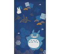 Studio Ghibli My Neighbor Totoro Noren (Japanese curtain) Good Luck Series "Crane and Tortoise" 85x150cm by Narumi 10733 from Japan