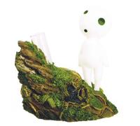 Studio Ghibli Princess Mononoke Kodama Glow in the Dark Single Stem Vase “Hope’s Bud” - Official Licensed Collectable Home Decor, Resin Diorama Ornament, Rare Ghibli Gift for Fans