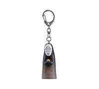 Studio Ghibli Spirited Away No-Face Gold Keychain | Collectible Anime Character Bag Charm