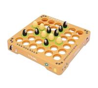 Studio Ghibli Spirited Away No-Face & Otori-sama Reversi Game - Compact 6x6 Board with 3D Mascot Pieces and Decoration Stickers - Ensky RVS-18