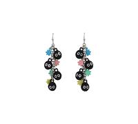 Studio Ghibli Spirited Away Soot Sprites Candy Drop Earrings, Polyurethane