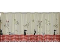 Studio Ghibuli Kiki's Delivery Service Cafe Curtain Walking Jiji Made in Japan