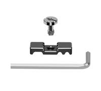 Studio Grade Camera Cable Clamp 3 Adjustable Slots Metal Clamp for USB Power Cords Stable Mounting Solution Camera Cage Cable Holder