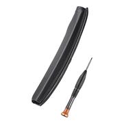 Studio Grade Headphone Headband Pad Replacement with Quick Snapped Installation Washable Surfaces for M50X, M50XWH, M50XBT Premium Protein Leather Headsets Headband Cushion Pad with Ergonomic Design