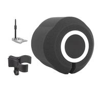 Studio Grade Microphone Sound Reduction Sponge Shield Podcasting Narration and Windshield for Home Karaoke Enthusiast Sponge Microphone Accessories
