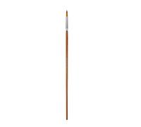 Studio Grade Oil Acrylic Watercolor Brush Flexible Nylon Bristle Artist Brush Ergonomic Wooden Handle For Artists Ergonomic Art With Comfortable Grip