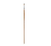 Studio Grade Oil Acrylic Watercolor Brush Flexible Nylon Bristle Artist Brush Ergonomic Wooden Handle For Artists Art Student Paintbrush For Fine Detailing