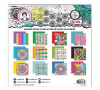 Studio Light Art by Marlene Scrap Paper Collection 12"X12" 12/Pkg-Nr. 25