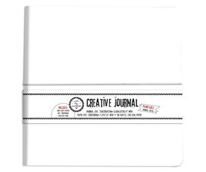 Studio Light Creative Journal All white, sep. sticker Paint. Cov. nr13 ABM-ES-JOUR13 218x205x20mm (03-24)