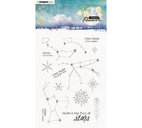 Studio Light Moon Flower Clear Stamp-NR. 135, Sky Full Of Stars SLMFL135