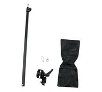 Studio lighting boom arm with expandable weight bag from 76 to 135 cm for overhead shots