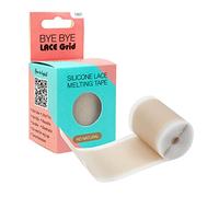 STUDIO LIMITED Lace Wig Grids and Knots Eraser Silicone Melting Tape, Bye Bye Lace Grid HD Natural Hide Cover Skinlike Durable Breathable Reusable Ultra-Thin Non-Slip Tape (NATURAL)