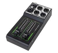 Studio Monitor Controller - Passive Volume Controller 1 Input 2 Output | Professional Audio Control, 70mm Fader, Lossless Audio Adjustment For Home & Studio Audio Systems