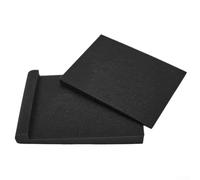 Studio Monitor Speaker Isolation For Pads Set of 2 or 4 PCS, Acoustic Foam High Density Sponge Minimizes Resonance and Supports Angled Tilt Options (A)