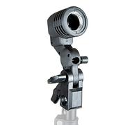 Studio Photo E27 Professional Single Lamp Holder Swivel Socket Bulb with Umbrella Bracket for Flash Light Lighting Monolight E27 Bulb