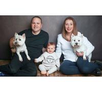 Studio Photo Shoot for Family with Prints