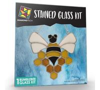 Studio Pro Pre-Cut Stained Glass Kit - Bumblebee - Make Your Own Beautiful Stained Glass Project with Ease
