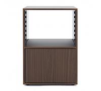 Studio Rack Cabinet by Gear4music Walnut