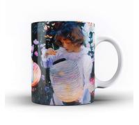 Studio RB Classic Art Collection Ceramic Mug. 7. Carnation Lily, Lily, Rose by John Singer Sargent