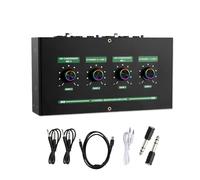 Studio Reverbed Amplifier Double Mic Inputs Metal Housing For Live Performances Travel Durability Metl Music Amplifier