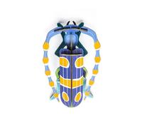STUDIO ROOF 3D Beetle Wall Decoration Blue