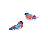 studio ROOF, Wall Art Birds, Finches, Eco-Friendly & Creative Gift