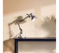 Studio Silver Grey Desk Lamp | Payton