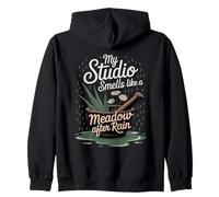 Studio Smells Like A Meadow Organic Skincare Zip Hoodie