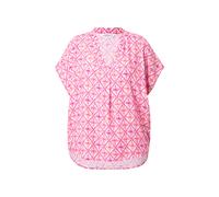 Studio Untold Women's Plus Size Blouse Shirt Oversized Color Diamond Print...