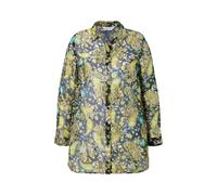 Studio Untold Women's Plus Size Boxy Shape Paisley Print Shirt Blouse 836884